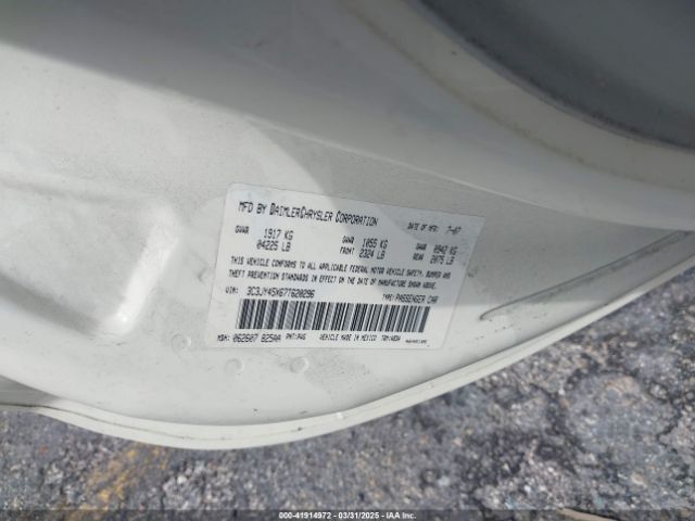 2007 CHRYSLER PT CRUISER 3C3JY45X67T620296 Photo 8