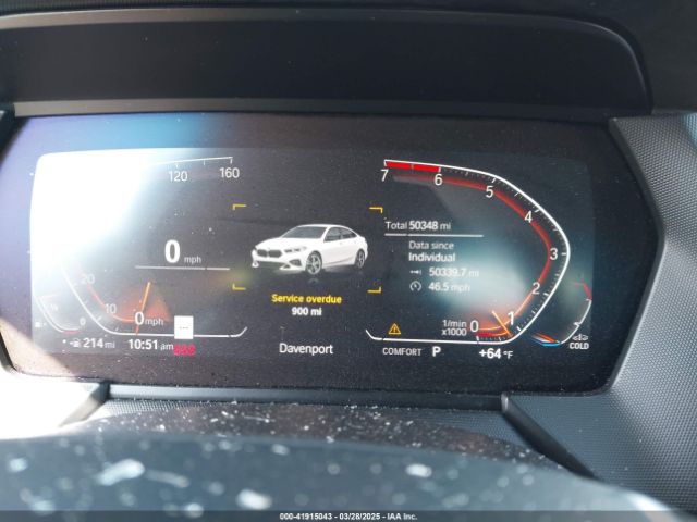WBA73AK0XN7K34800 BMW 228 Gran Coupe I Xdrive
