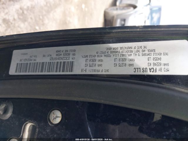 2C3CDZAG3KH507625 Dodge Challenger Sxt