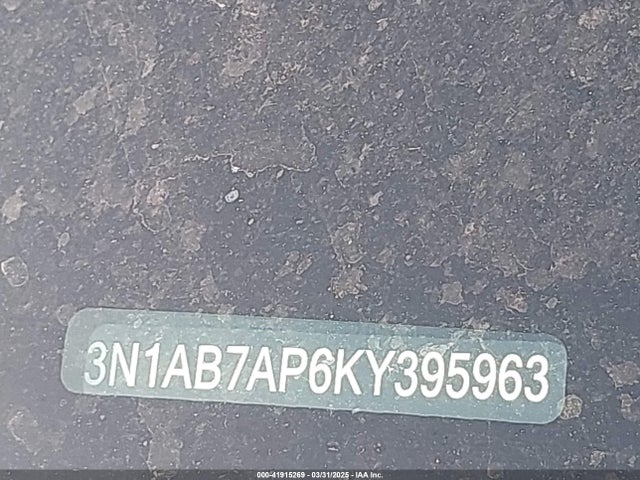 3N1AB7AP6KY395963 Nissan SENTRA S