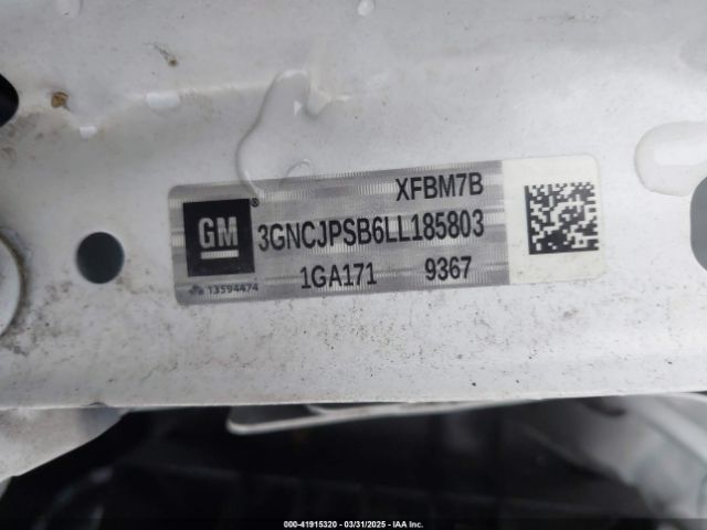 3GNCJPSB6LL185803 Chevrolet Trax Awd Lt