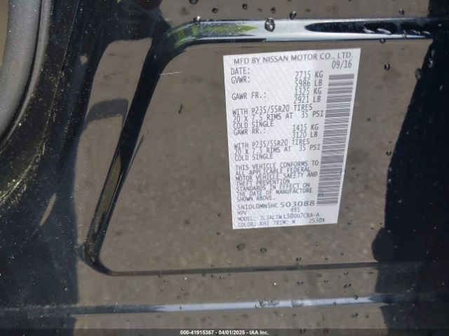 5N1DL0MN5HC503088 Infiniti QX60