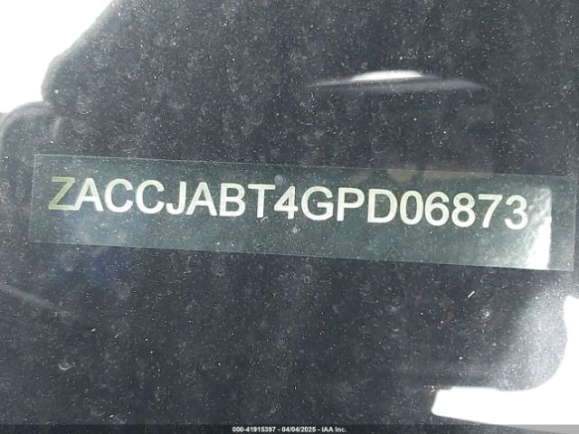 ZACCJABT4GPD06873 Jeep Renegade Latitude