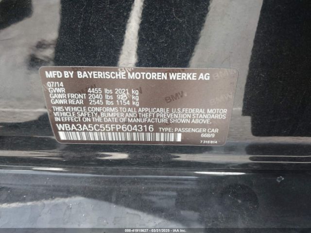 WBA3A5C55FP604316 BMW 328I
