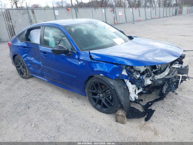 2022 HONDA CIVIC 2HGFE2F57NH588154 Photo 0