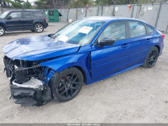 2022 HONDA CIVIC 2HGFE2F57NH588154 Photo 1