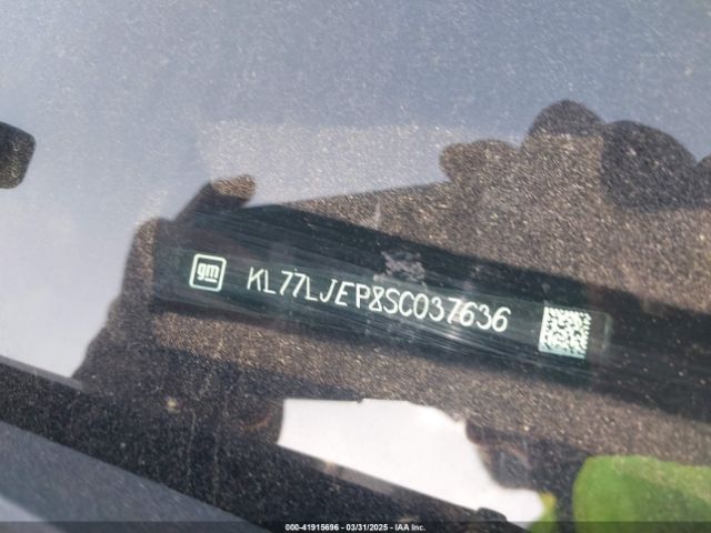 KL77LJEP8SC037636 Chevrolet Trax Fwd 2rs