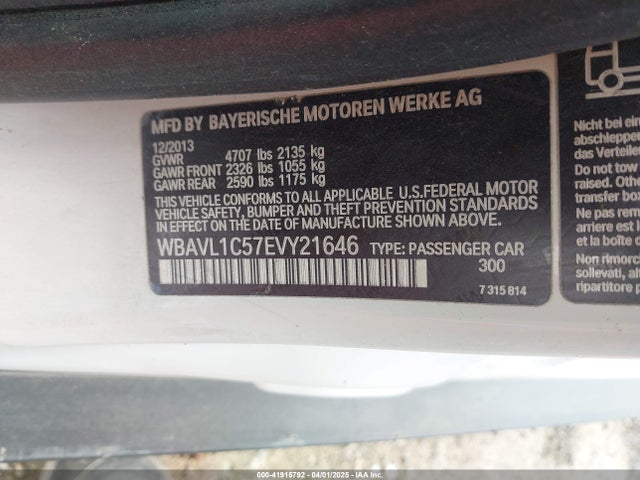 BMW X1 2014 WBAVL1C57EVY21646 Image 9