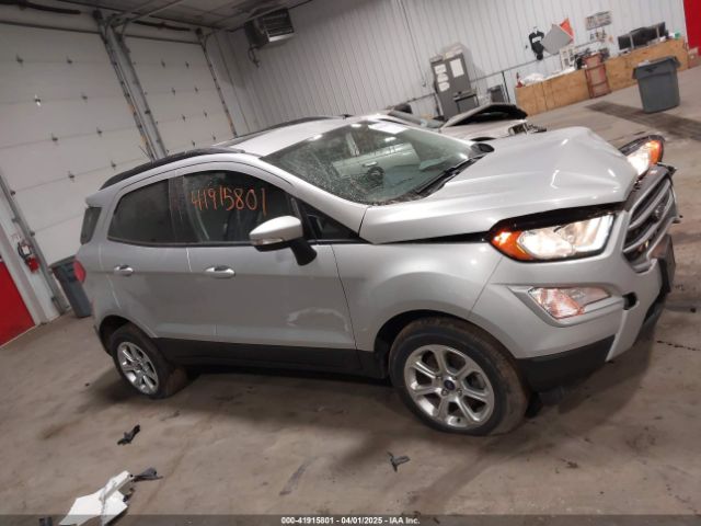 MAJ6S3GLXKC307981 Ford Ecosport Se