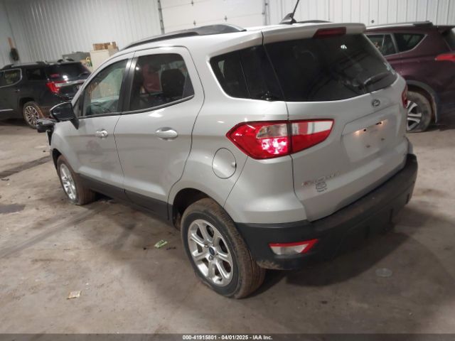 MAJ6S3GLXKC307981 Ford Ecosport Se