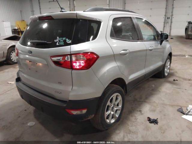 MAJ6S3GLXKC307981 Ford Ecosport Se