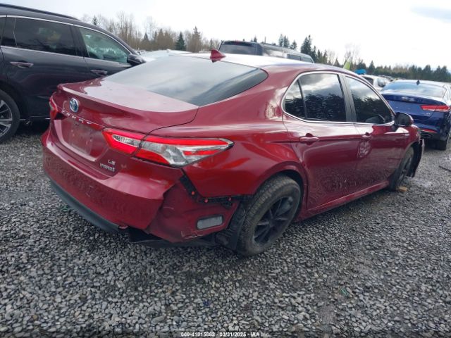 4T1B31HK4KU516638 Toyota Camry Hybrid Le