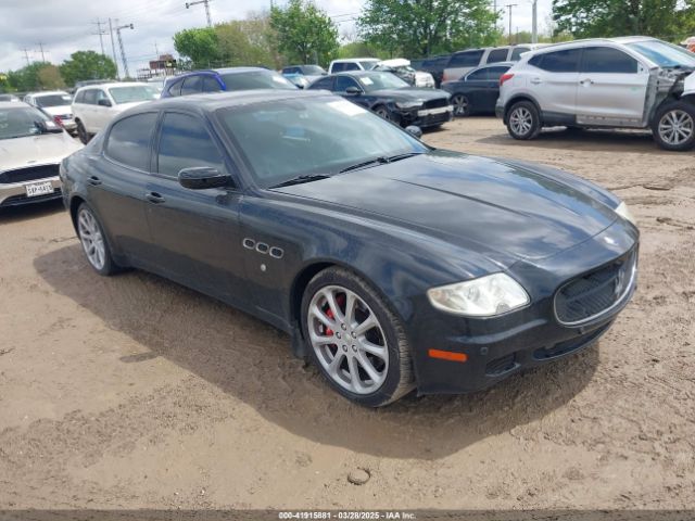 2008 MASERATI QUATTROPORTE ZAMFE39A780038759
