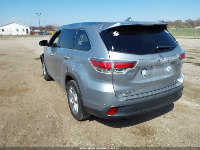 5TDDKRFH3FS134729 Toyota Highlander Limited V6