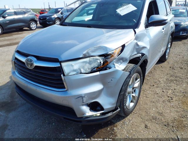 5TDDKRFH3FS134729 Toyota Highlander Limited V6