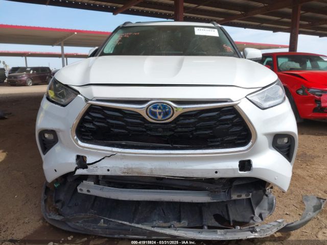 5TDFARAH5NS014075 Toyota Highlander Hybrid Platinum