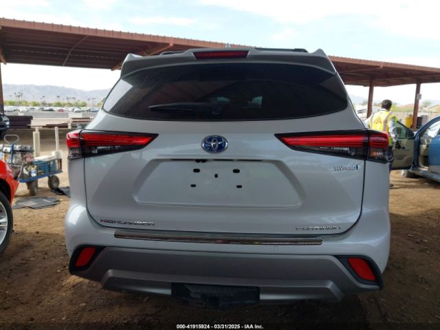 5TDFARAH5NS014075 Toyota Highlander Hybrid Platinum