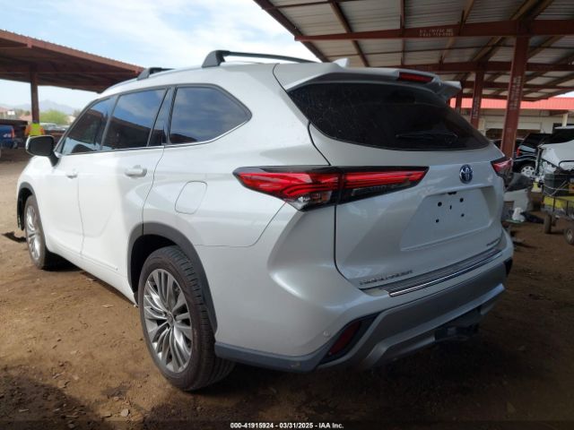 5TDFARAH5NS014075 Toyota Highlander Hybrid Platinum