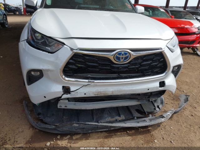 5TDFARAH5NS014075 Toyota Highlander Hybrid Platinum