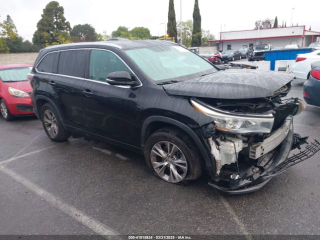 5TDKKRFHXFS109236 Toyota Highlander Xle V6