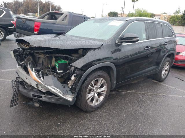 5TDKKRFHXFS109236 Toyota Highlander Xle V6