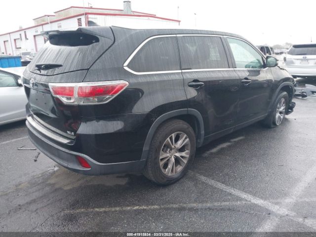 5TDKKRFHXFS109236 Toyota Highlander Xle V6
