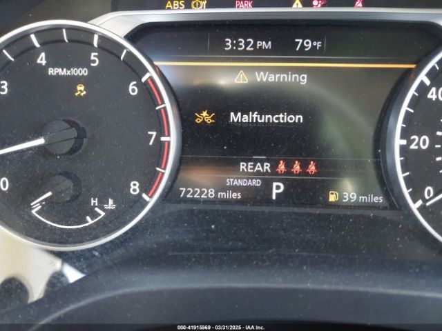 5N1AT3CA3MC780173 Nissan Rogue Sl Fwd