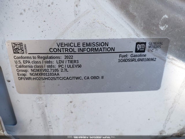 2022 CADILLAC CT4 1G6D55RL6N0106962 Photo 8
