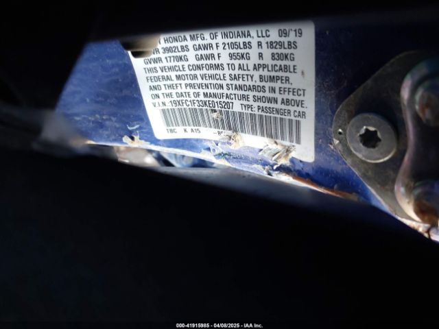 19XFC1F33KE015207 Honda CIVIC EX