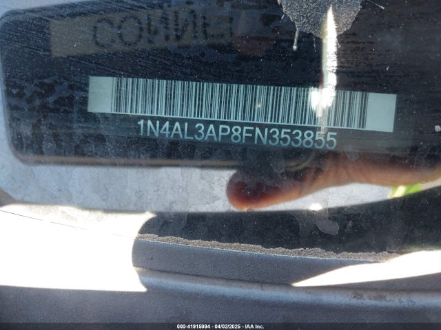 1N4AL3AP8FN353855 Nissan Altima 2.5 Sl