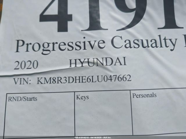 KM8R3DHE6LU047662 Hyundai Palisade Sel