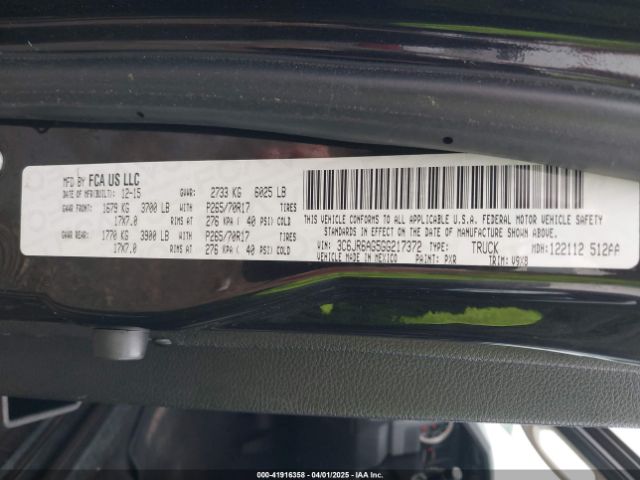 3C6JR6AG5GG217372 RAM 1500 Tradesman