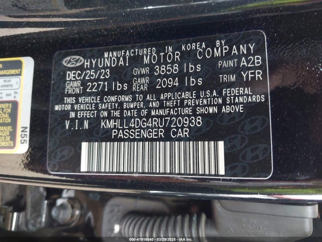 Hyundai ELANTRA SE 2024 KMHLL4DG4RU720938 Image 9