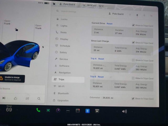 2021 TESLA MODEL 3 5YJ3E1EA3MF018246 Photo 6