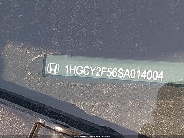 1HGCY2F56SA014004 Honda lfc5