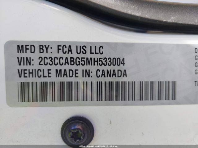 2021 CHRYSLER 300 2C3CCABG5MH533004 Photo 8