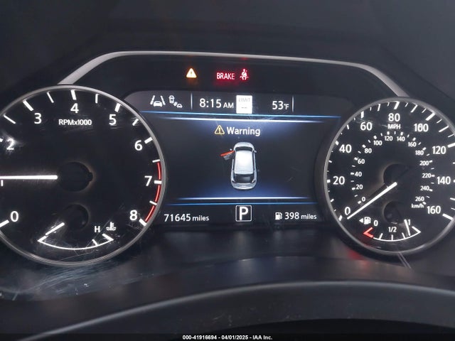 5N1AZ2CJ1MC136874 Nissan Murano Sl Fwd