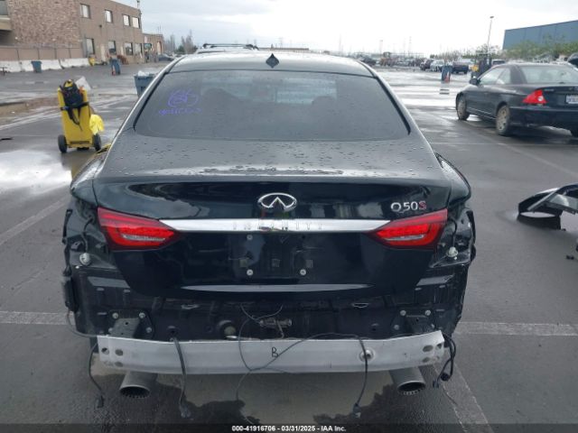 JN1FV7AP2LM630067 Infiniti Q50 Red Sport 400