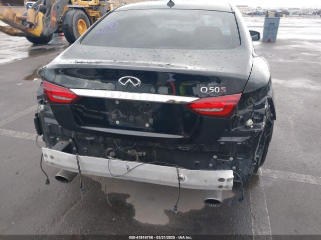 JN1FV7AP2LM630067 Infiniti Q50 Red Sport 400
