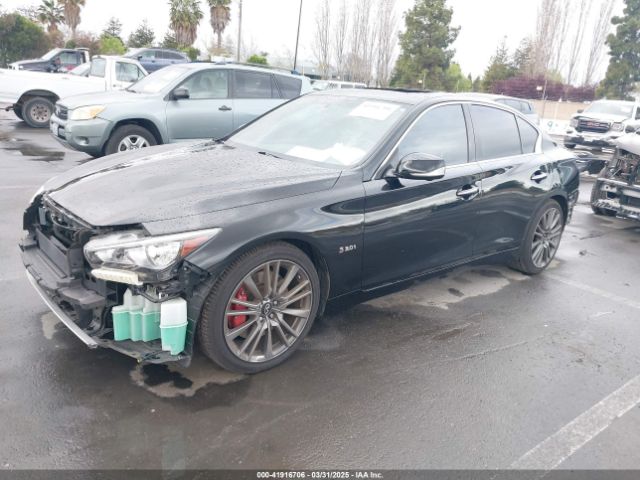 JN1FV7AP2LM630067 Infiniti Q50 Red Sport 400
