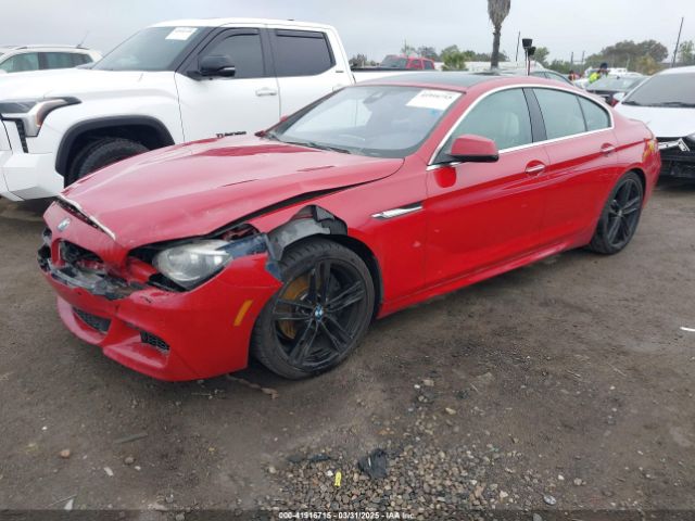 2013 BMW 650I GRAN COUPE WBA6B2C56DD128133 Photo 1