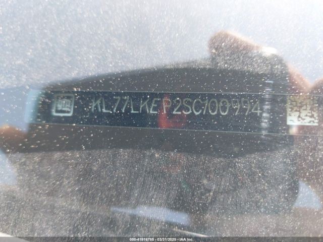 KL77LKEP2SC100994 Chevrolet Trax Fwd Activ