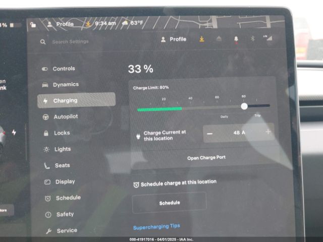 5YJ3E1ET7SF926407 Tesla MODEL 3
