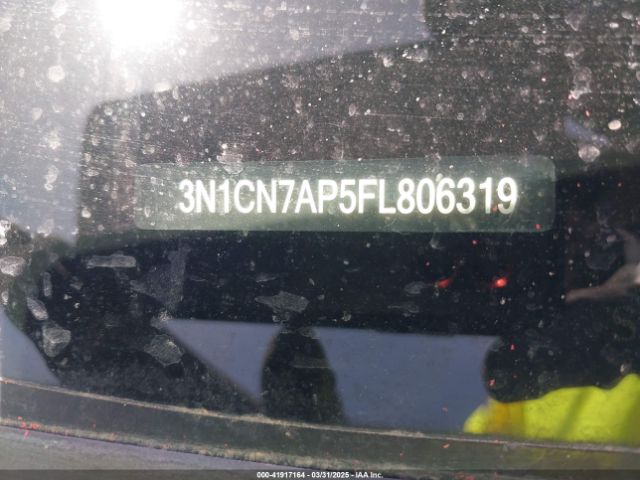 3N1CN7AP5FL806319 Nissan Versa 1.6 Sl