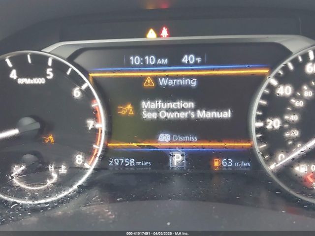 1N4BL4DW9NN345646 Nissan Altima Sv Intelligent Awd