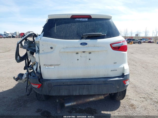 Продаж на аукціоні авто 2021 Ford Ecosport Se, vin: MAJ6S3GL0MC425315, номер лоту: 41917563