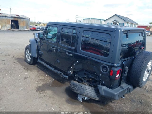 1C4HJXDG3JW274615 Jeep Wrangler Unlimited Sport S 4x4