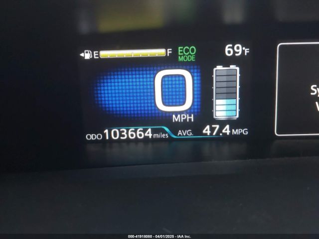 JTDKARFU4J3064739 Toyota Prius Four