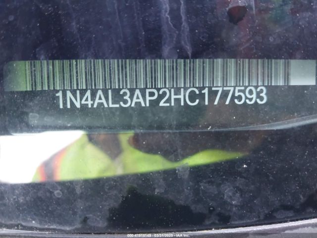 1N4AL3AP2HC177593 Nissan Altima 2.5 S