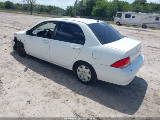 2002 MITSUBISHI LANCER JA3AJ26E42U054430 Photo 2